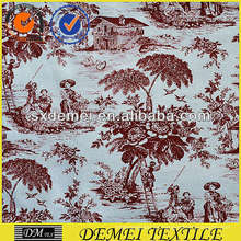 diseño floral de la lona del barco impermeabilizante de tela de tapicería